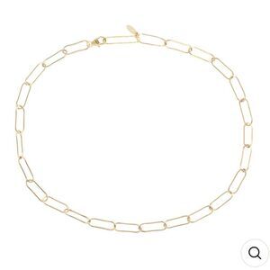 Kris Nations Gold-Filled Large Link Chain Necklace